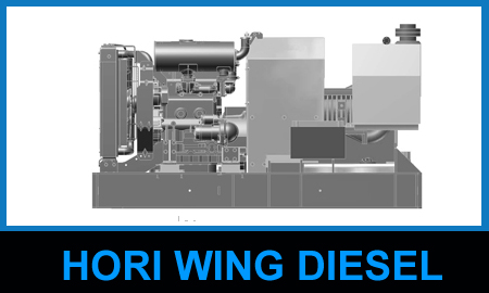 Kompresor Hori Wing wraz z silnikiem diesla